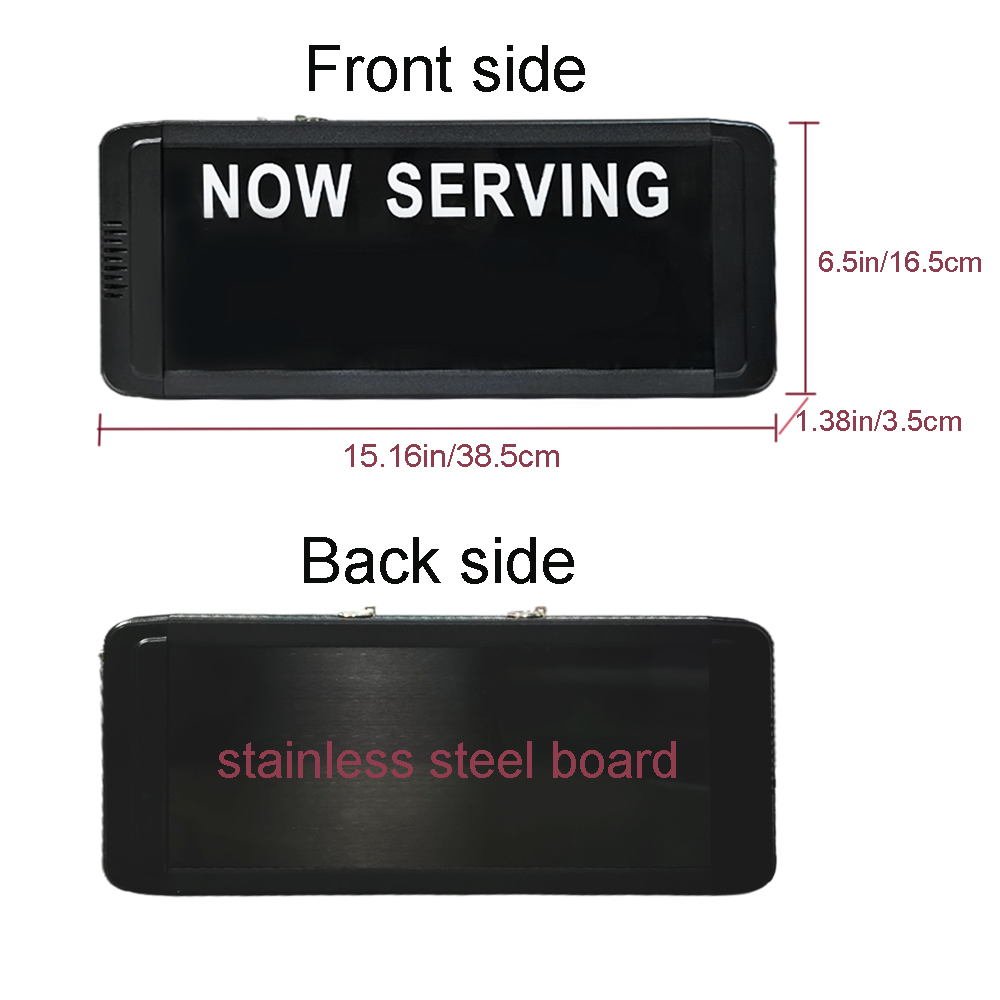 K-C100 2-digit wireless queue management system 