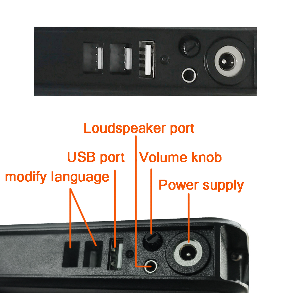 K-C100 2-digit wireless queue management system 