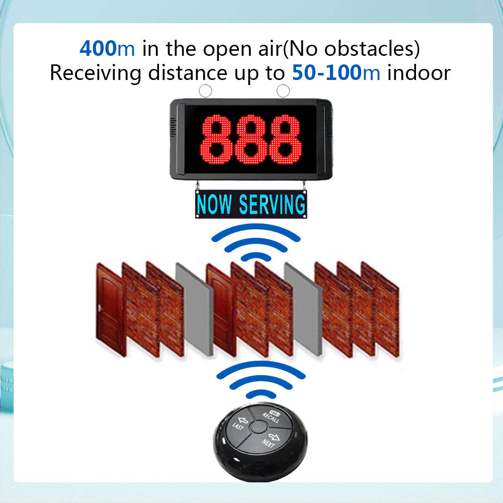 K-D100 K-O3 Queue Paging System