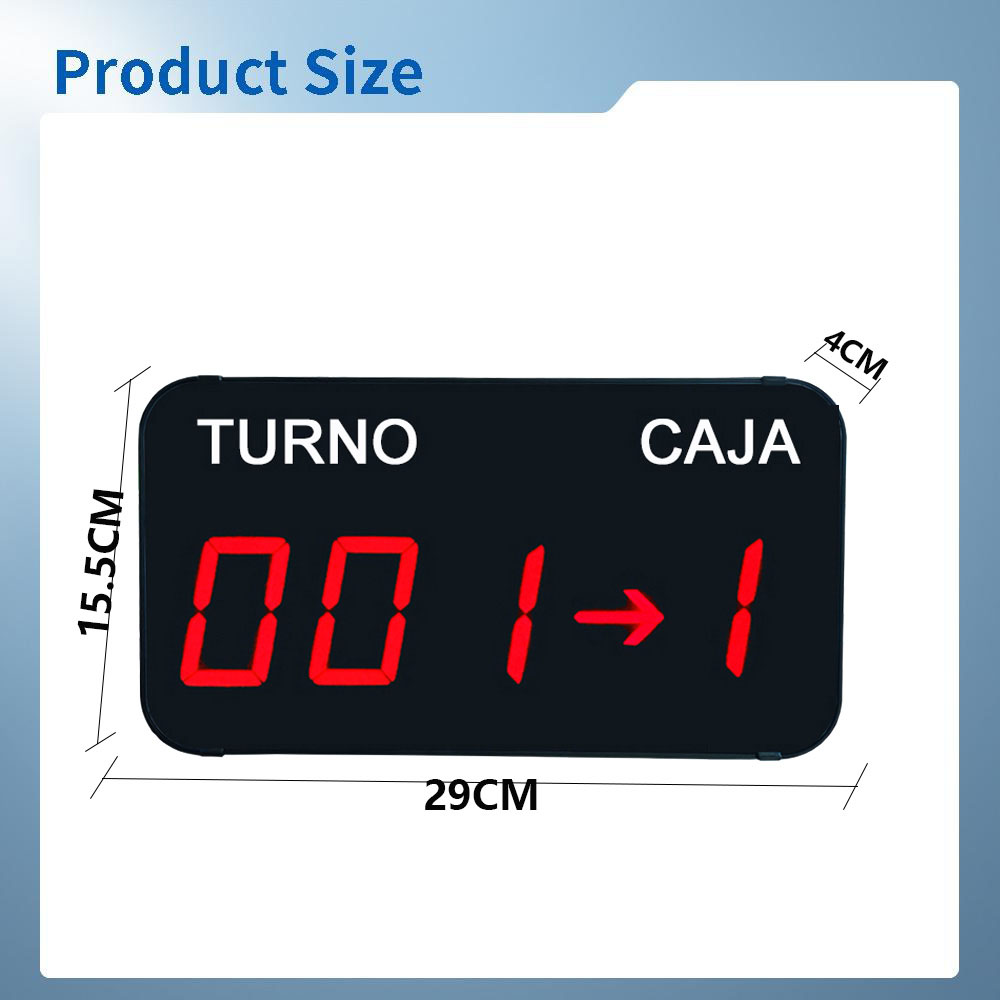 K-C31 K-O3 1+3 Queue Manage Display System