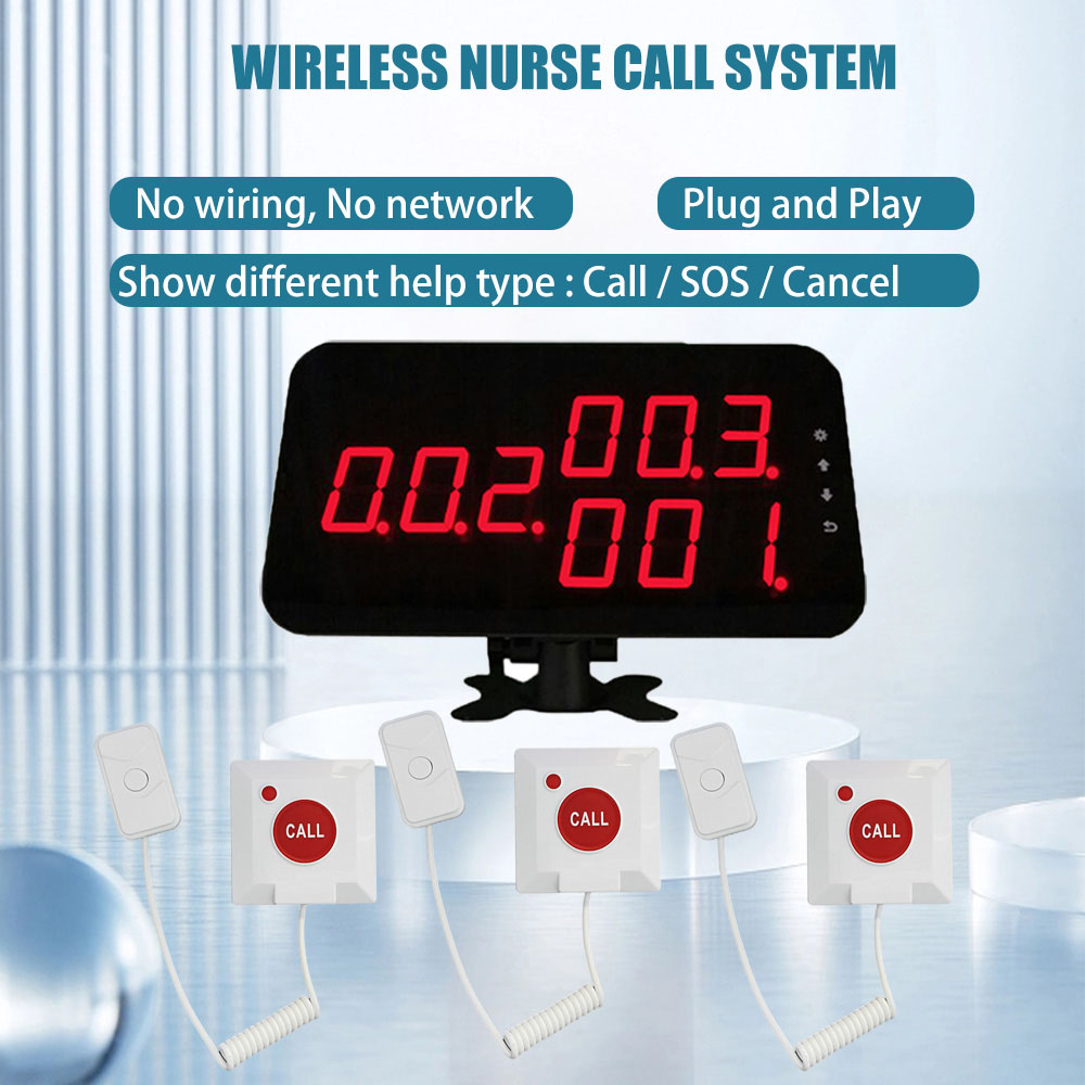 K-4-C K-CALL-RR-H Hospital Wireless Nurse Call Sys